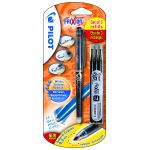 Pilot Frixion Point roller noir + 3 recharges