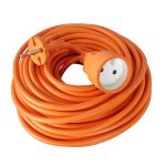 Zenitech Prolongateur 16A HO5VVF 2x1.5 Orange 50m