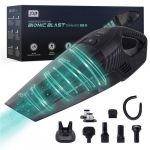 Aspirateur à main sans fil JAP Tornado S3C Puissant 22,2V 150W Voiture Silencieux Batterie Rechargeable H ide et Sec Carbon