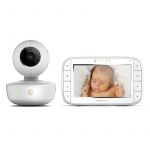 Motorola Ecoute bébé vidéo VM 55 avec écran 5" BLANC