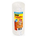 UHU Ruban adhésif transparent Rollafix - l.19mm x L30m - Tour de 8 rouleaux
