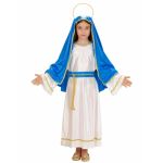 Widmann Déguisement petite Marie fille Noël 4-5 ans (116 cm)