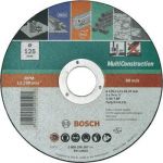 Bosch 2609256307 - Disque &agrave; tron&ccedil;onner droit Multi Construction 125 x1