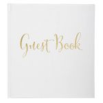 Exacompta Livre D'or 140 Pages Tranche Or Anglais - Blanc