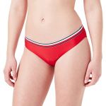 Tommy Hilfiger Culotte de bain bandes embl&eacute;matiques Rouge - Couleur Rouge - Taille M