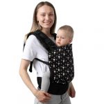 DROMADER Fox Porte-bébé Hip - Porte-bébé Ergonomique pour les Enfants de 7 à 20 kg - Portage Devant et Derrière - Sangles Réglables