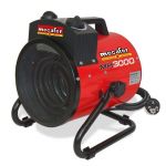 Mecafer MH3000 - Chauffage de chantier soufflant 3000 Watts