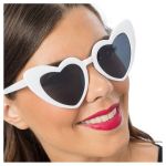 Ruedelafete Lunettes monture cœur - Blanc