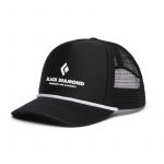 Black Diamond Flat Bill Trucker Hat - Casquette Black / Black Equipment for Alpinist Taille unique