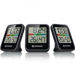 Bresser Station m&eacute;t&eacute;o Thermo- / Hygrometre Climate Set de 3 coloris noir