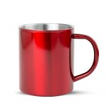 Dam Yozax tasse en acier inox de 280ml de capacit&eacute; avec un design bicolore original.