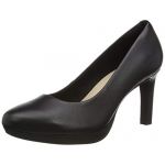 Clarks Ambyr Joy, Pompe Femme, Cuir Noir, 38 EU