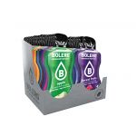 Bolero Boissons MIX STICKS 48x3g I boisson rafraîchissante en poudre sans sucre édulcorée à la stévia | pour diabétiques et sportifs | boisson hypocalorique à la vitamine C