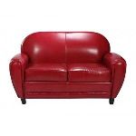 Canap&eacute; Club 2 places en cuir