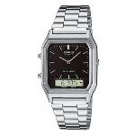 Casio AQ-230A - Montre mixte avec bracelet en acier