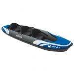 Sevylor Kayak Hudson avec sac - 3 places - Noir et bleu