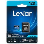 Lexar Carte Micro SD MICRO SDXC 128Go 633X + adaptateur
