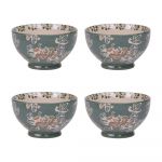 Table passion Coffret De 4 Bols Faustine 14 Cm