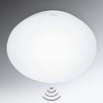 Steinel Plafonnier RS 16 LED avec détecteur de mouvement intégré - Applique murale avec capteur de présence 360° - Lampe d'intérieur à détection, portée 3-8 m