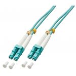 Lindy 46373 - C&acirc;ble Ethernet Fibre optique Duplex LC/LC OM3 5 m Bleu