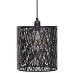 Atmosphera Lampe Suspension en Métal "Cota" 31cm Noir