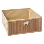 Five Panier de rangement bambou naturel 31x15