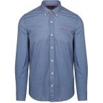 NZA Shirt James Oban Poplin Bleu taille XXL