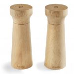 Amefa Sali&egrave;re et poivri&egrave;re 15 cm 2 pcs Bois