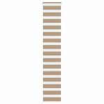 VidaXL Store Zèbre Marron Sable Largeur Du Tissu 40,9 Cm Polyester