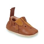 Easy Peasy Chaussons enfant MY BLUMOO DOG Marron - Taille 0-6 mois