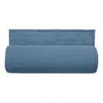 Vent du Sud Couvre lit matelassé microfibre lavée 'Céleste' toutes dimensions Céleste Bleu Métal - 240 x 260 cm pour lit 'King Size'