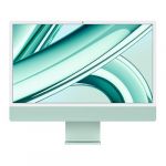 Apple 24" 512 Go SSD 8 Go RAM Puce M3 CPU 8 cours GPU 10 cours Vert 2023 Reconditionn&eacute; Premium