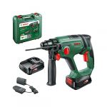 Bosch Home and Garden UniversalHammer 18V -Marteau perforateur sans fil 18 V 2.5 Ah Li-Ion + 2 batteries, + chargeur, +