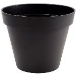 Eda Plastiques Toscane 43 L - Pot de fleurs rond &Oslash;48 x 40 cm