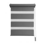 DOMDECO Store jour et nuit sans per&ccedil;age Gris anthracite 82x190 cm
