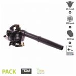 Texas Aspirateur broyeur souffleur de feuilles thermique 27,2cm3 250 km/h anti-vibration GBV270