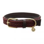 Collier pour chien en nylon tress&eacute; Kentucky