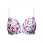 Sans Complexe Femme Arum Mosaic Soutien gorge, Bedruckt Mit Roten Blumen, Persisch, 100E EU