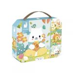 Janod 4 Évolutifs Animaux-6-9-12-16 Pièces-Puzzle Progressifs-Jeu Éducatif-Développe la Patience et la Dextérité-Fabriqué en France-Dès 24 Mois-J02552, J02552, Multicolore