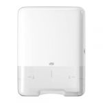 Tork Distributeur murale pour essuie-mains pli&eacute;s en V blanc H3, gamme Elevation, 553000