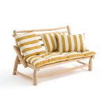 Matelas de sol outdoor ndaye Jaune Taille 120x60 cm