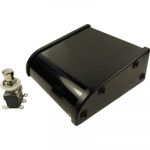 Cliff Interrupteur à pédale CL2107C 250 V/AC 2 A 1 pédale Kit, actionneur incurvé 2 inverseurs (RT) 1 pc(s)