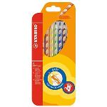 Stabilo 6 Crayons de couleur Easy Color assortis