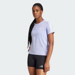 Adidas T-shirt femme Own the Run 3-Stripes