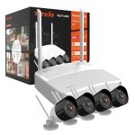 Tenda K4w-3tc Kit de s&eacute;curit&eacute; vid&eacute;o HD sans fil 4 canaux