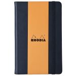 Rhodia 118609C - Webnotebook Boutique noir A5 format 140x210, 96 feuilles ivoire 90 g/m², ligné