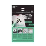 2 Feuilles Papier Transfert Textile A4 Ctop