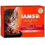 IAMS Delights Adult en sauce 12 x 85 g