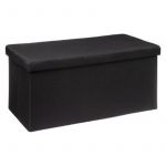 Pouf pliant double Marc Noir