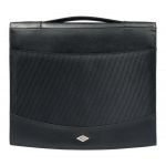 Wedo 58 5701 - Conférencier Elegance, format A4, simili cuir, noir